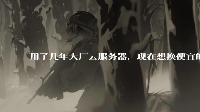 用了几年大厂云服务器，现在想换便宜的，有推荐的吗?