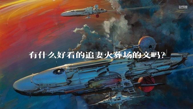 有什么好看的追妻火葬场的文吗？