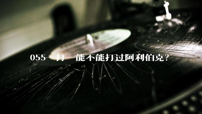 055一打一能不能打过阿利伯克？